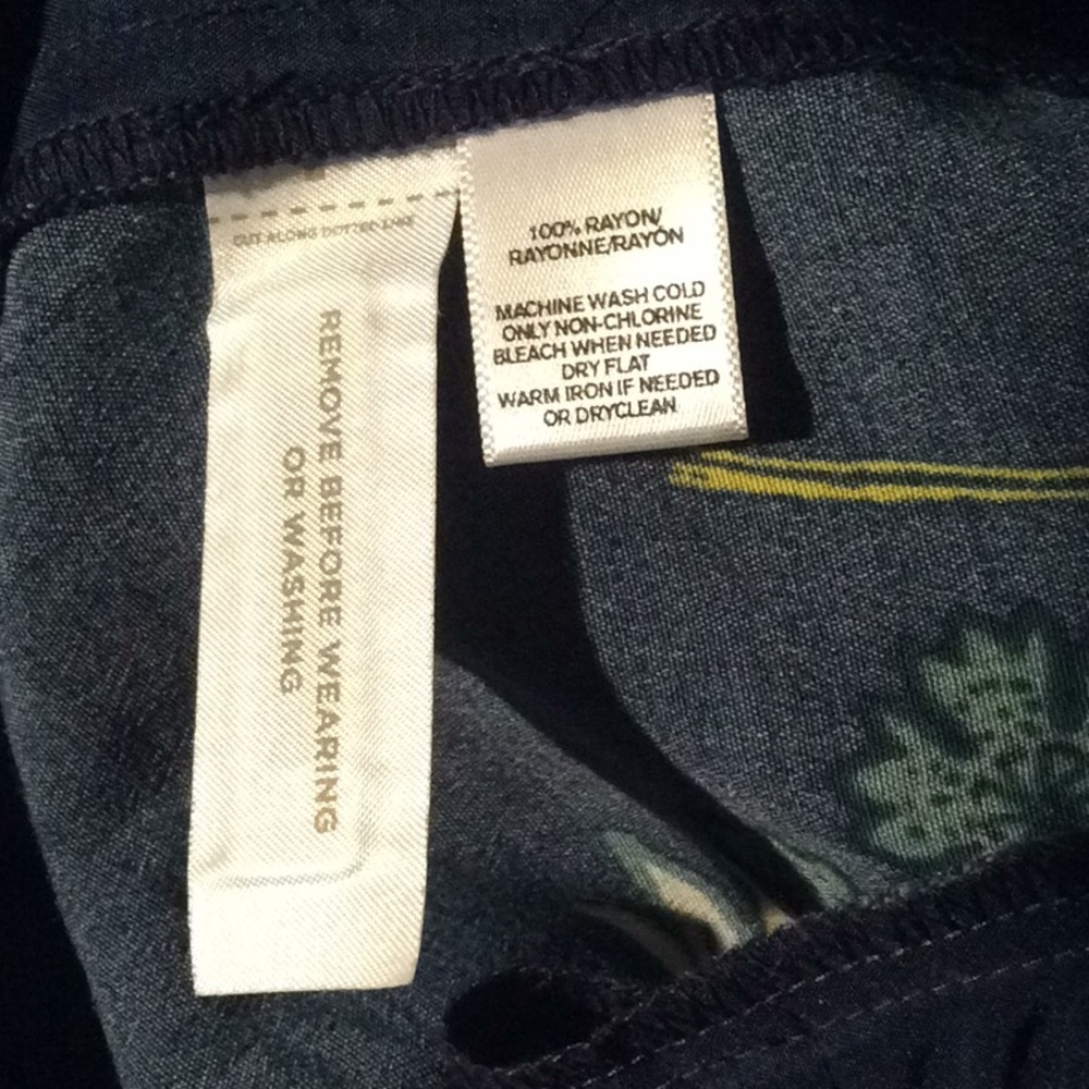 ANN TAYLOR LOFT 6P FLORAL FLUID PANT - Picture 6 of 6